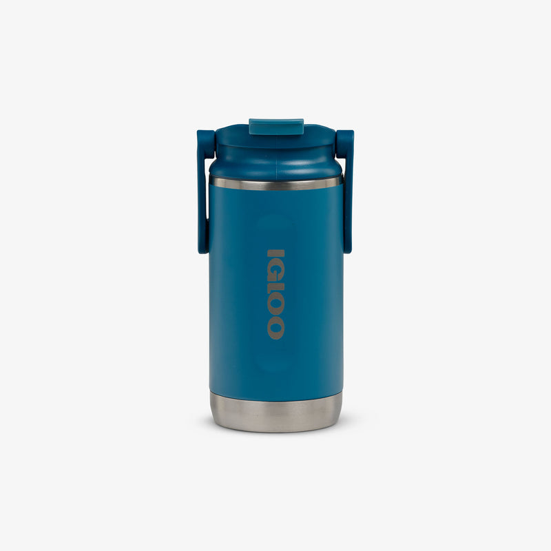 12 Oz Flip ‘n’ Sip Tumbler - Modern Blue