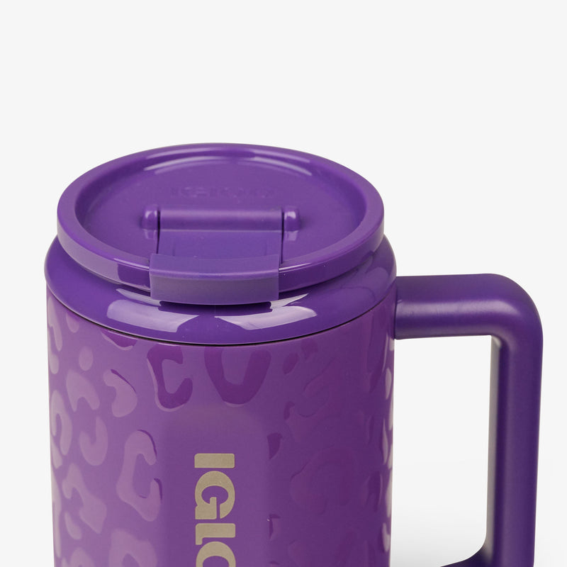 NFL 32 Oz Leopard Flip ‘n’ Sip Travel Mug - Cowboys