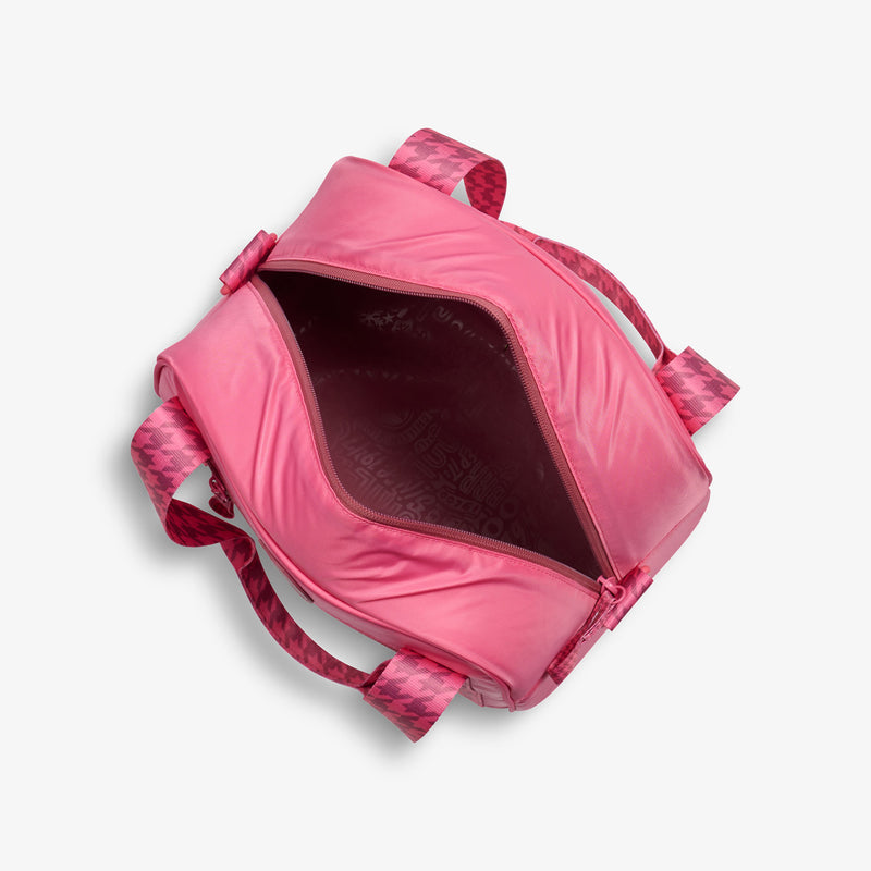 Tag Along Too 12-Can Satchel Cooler - Thrift Pink