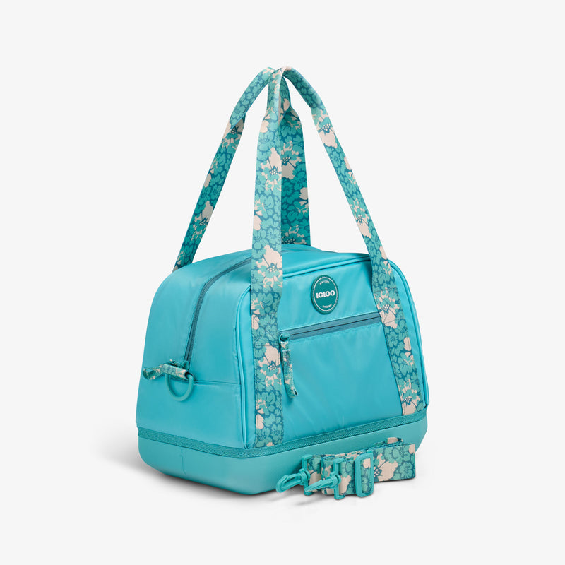 Tag Along Too 12-Can Satchel Cooler - Thrift Pink