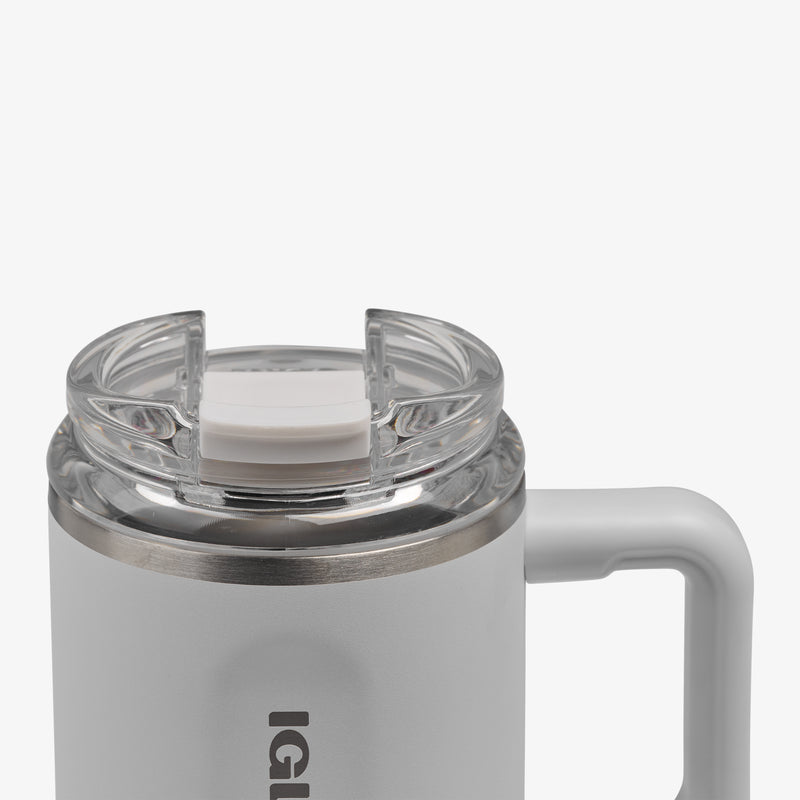 18 Oz Flip ‘n’ Sip Travel Mug - Blue Shale