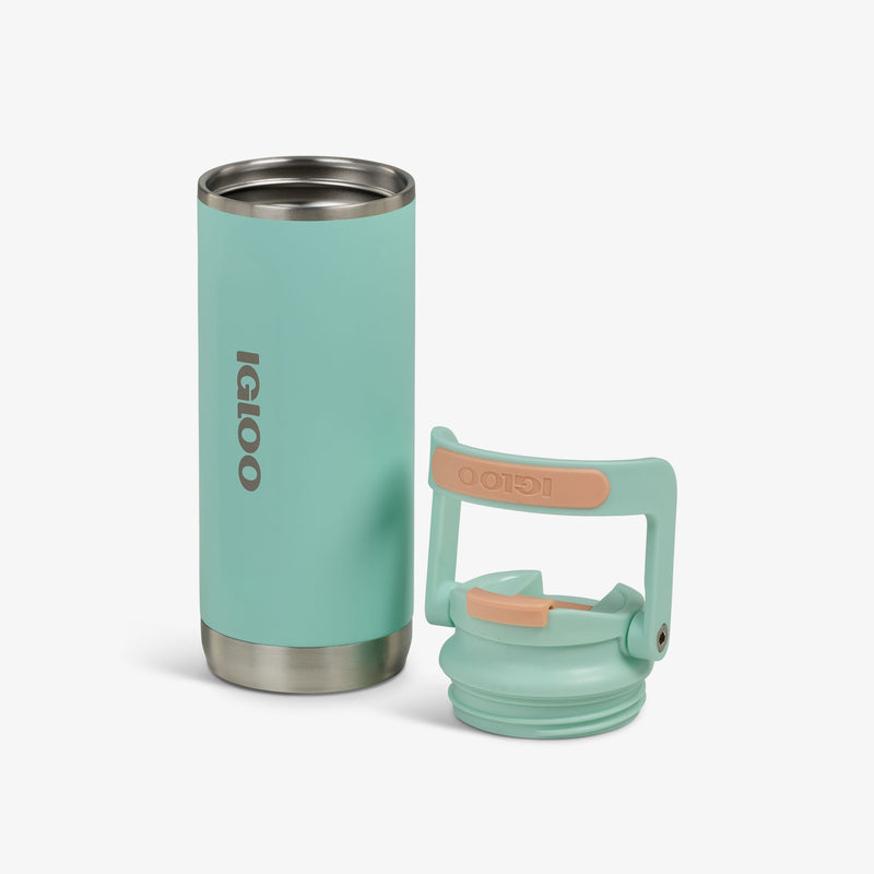 16 Oz Flip ‘n’ Sip Tumbler - Modern Blue