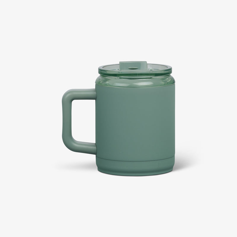 15 Oz Ceramic-Lined Coffee Mug - Sage
