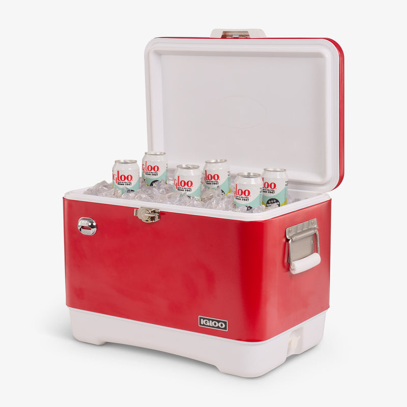 Legacy 54 Qt Cooler - Red Star