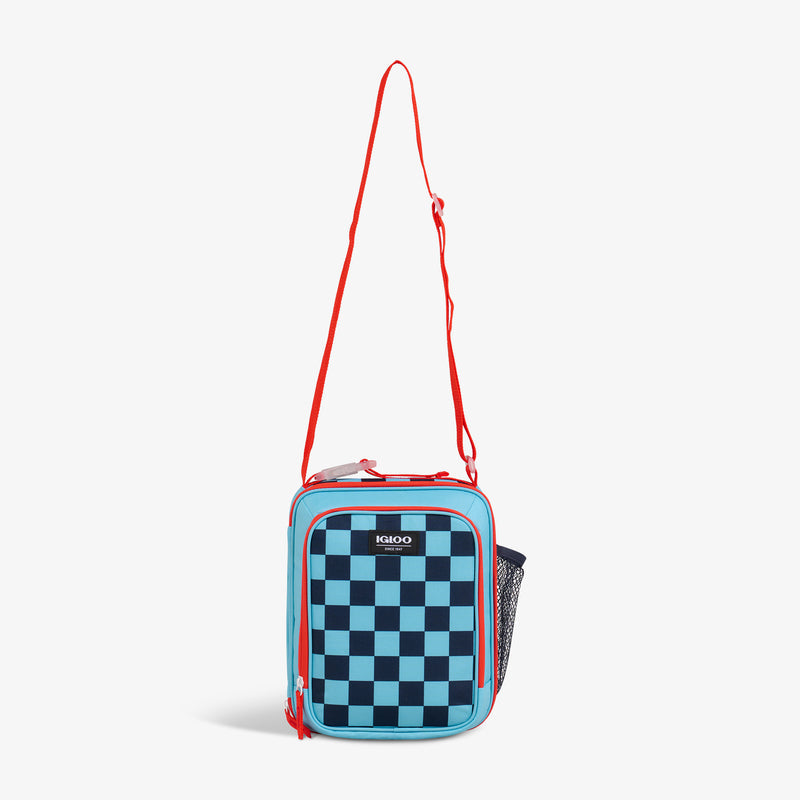 Kids Everyday Lunch Vertical Cooler Bag - Checkers
