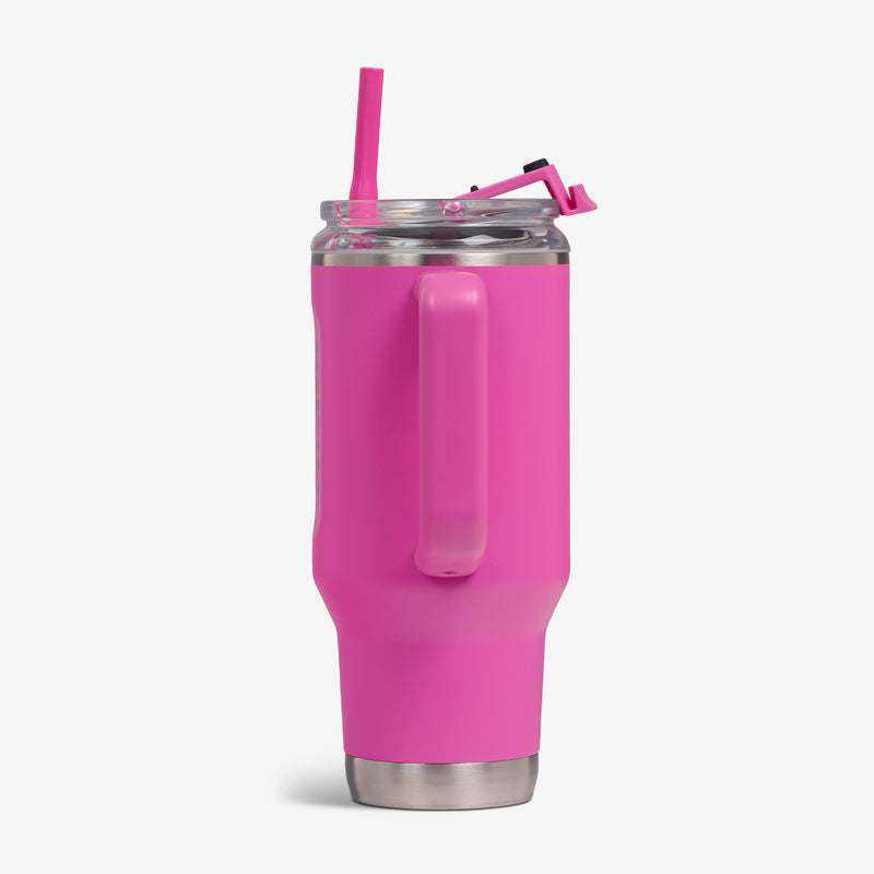 32 Oz Flip ‘n’ Sip Travel Mug - Skeleton Glow