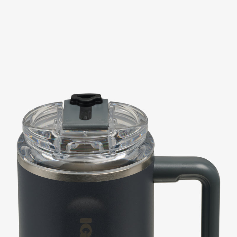 18 Oz Flip ‘n’ Sip Travel Mug - Blue Shale