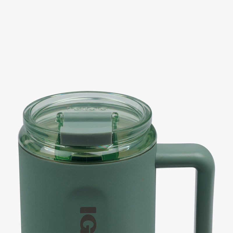 32 Oz Ceramic-Lined Travel Mug - Sage