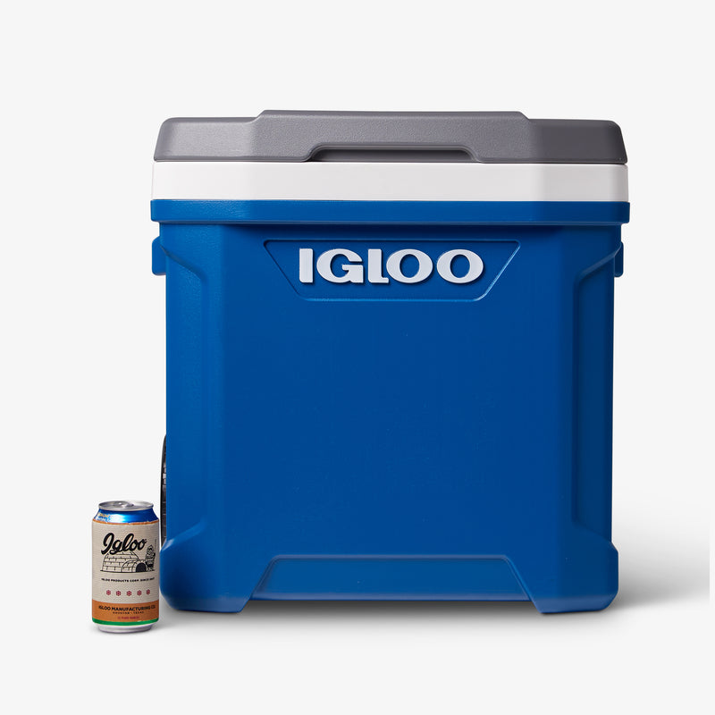 Latitude 60 Qt Roller Cooler - Blue