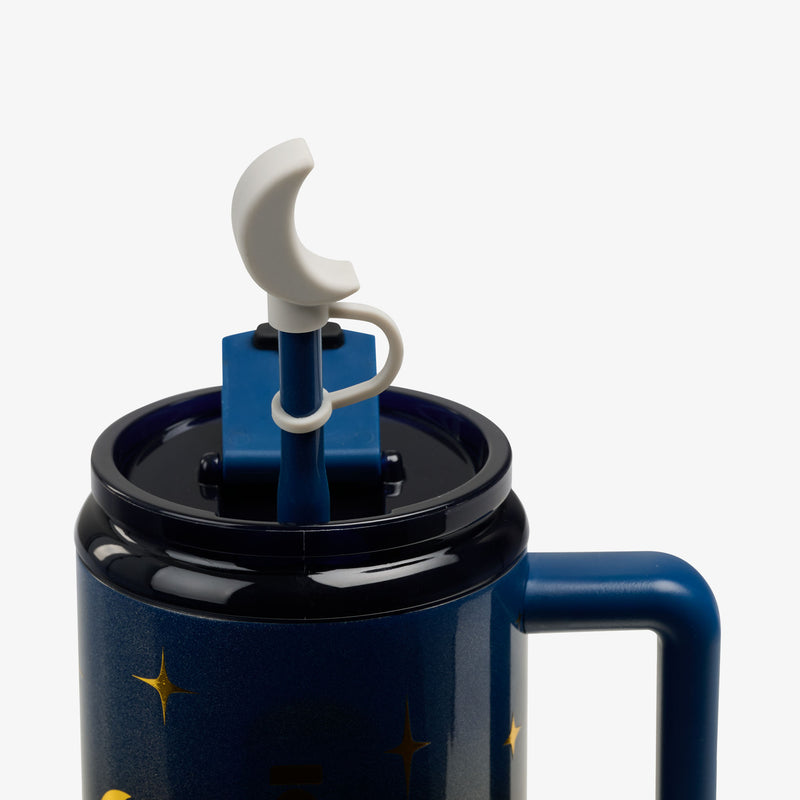 32 Oz Flip ‘n’ Sip Travel Mug - Skeleton Glow