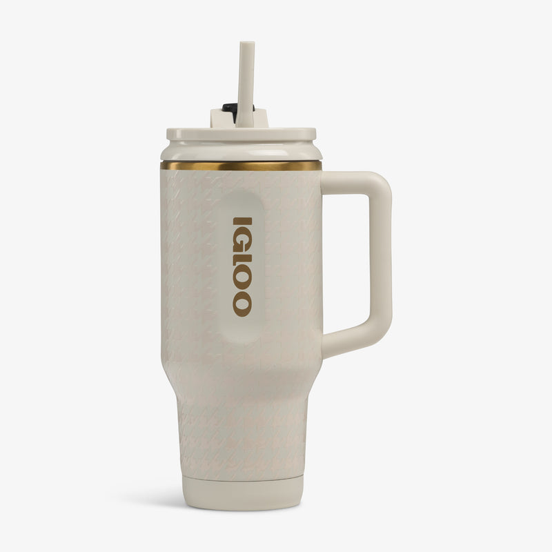 32 Oz Flip ‘n’ Sip Travel Mug - Skeleton Glow