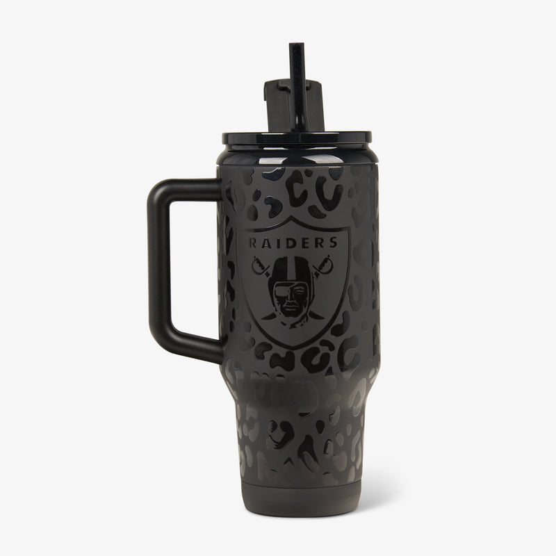NFL 32 Oz Leopard Flip ‘n’ Sip Travel Mug - Cowboys