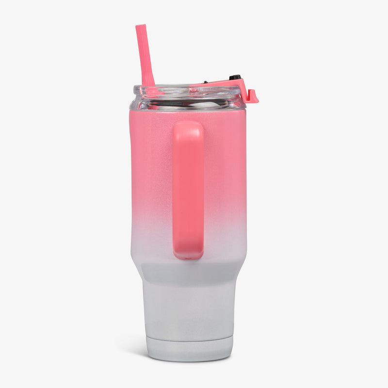 32 Oz Flip ‘n’ Sip Travel Mug - Skeleton Glow