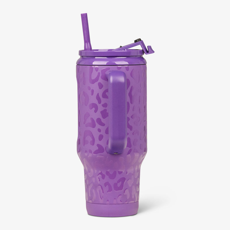 NFL 32 Oz Leopard Flip ‘n’ Sip Travel Mug - Cowboys