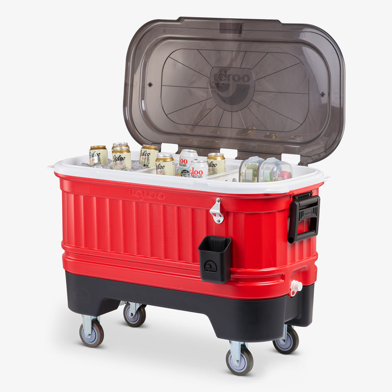 Party Bar 125 Qt Cooler - Oil Green