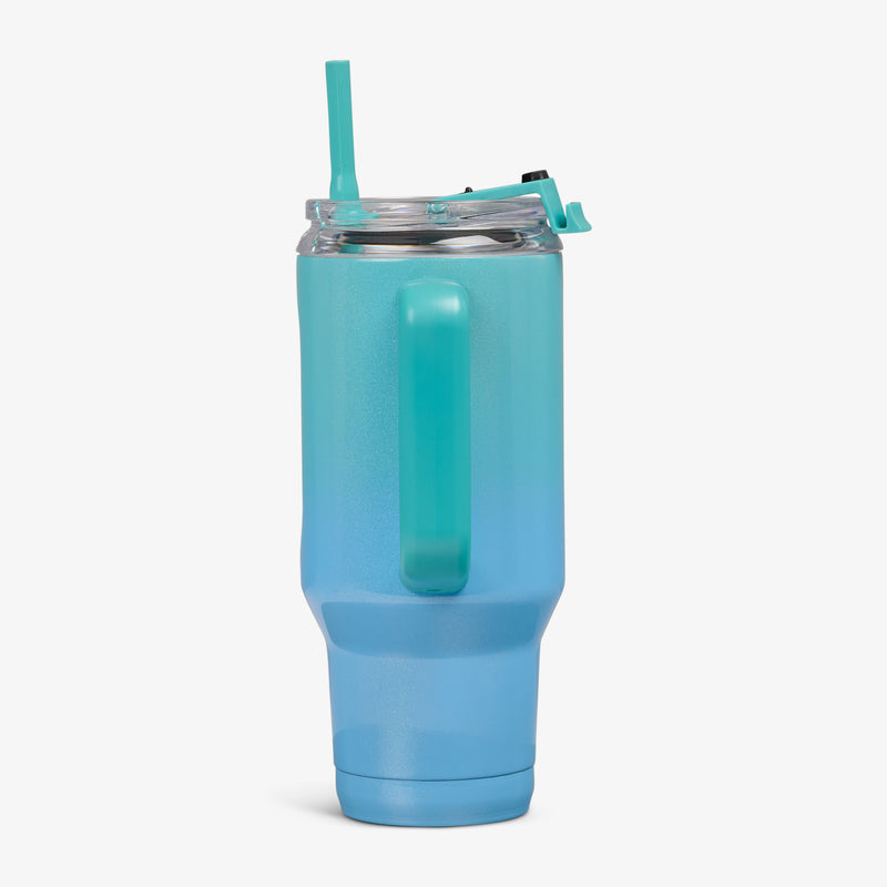 32 Oz Flip ‘n’ Sip Travel Mug - Skeleton Glow
