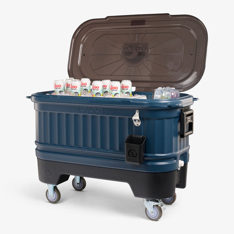 Party Bar 125 Qt Cooler - Oil Green