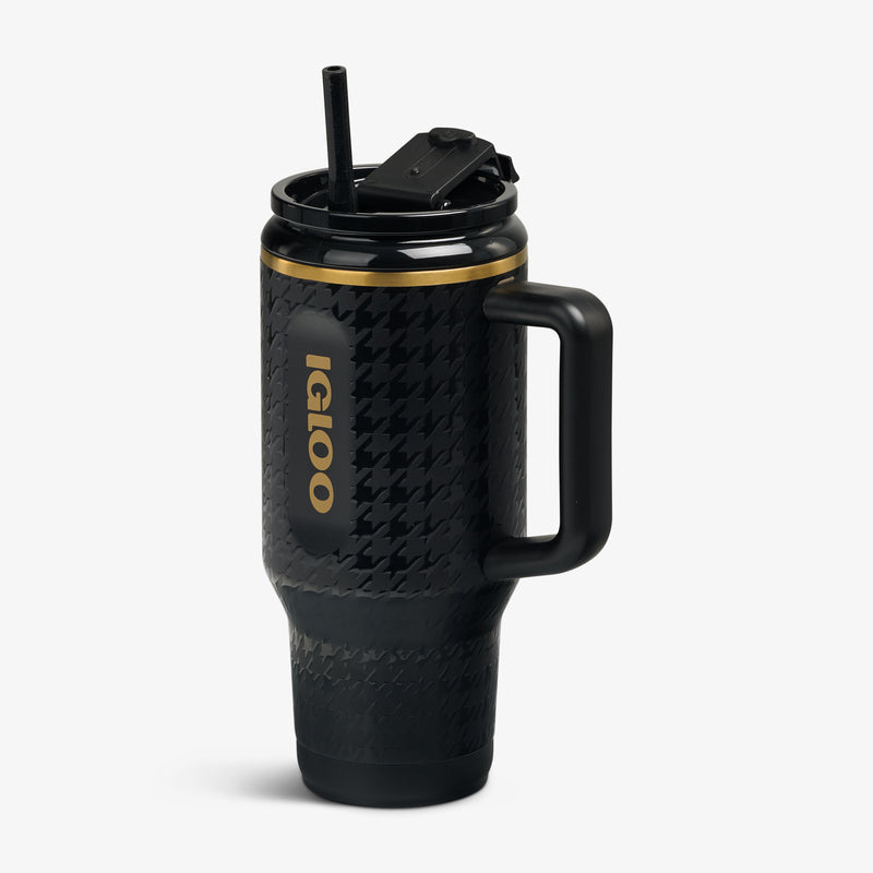 32 Oz Flip ‘n’ Sip Travel Mug - Skeleton Glow