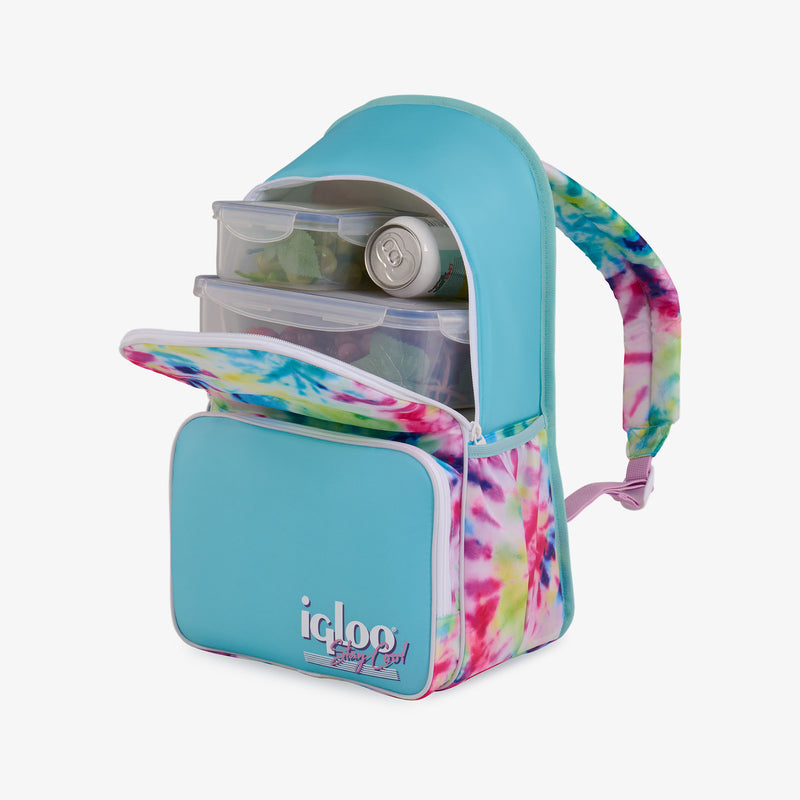 Retro Backpack Cooler - Tie-Dye