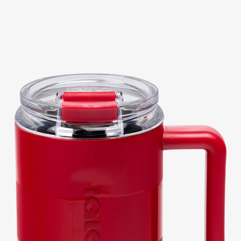 32 Oz Flip ‘n’ Sip Travel Mug - Skeleton Glow