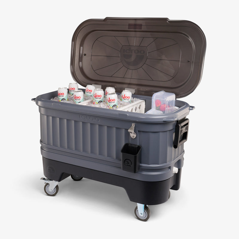 Party Bar 125 Qt Cooler - Oil Green