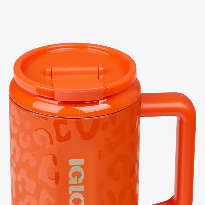NFL 32 Oz Leopard Flip ‘n’ Sip Travel Mug - Cowboys