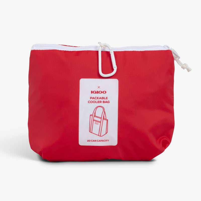 FC Bayern München Packable Puffer 20-Can Cooler Bag