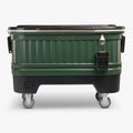 Party Bar 125 Qt Cooler - Oil Green