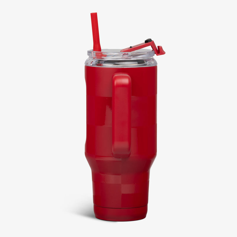 32 Oz Flip ‘n’ Sip Travel Mug - Skeleton Glow