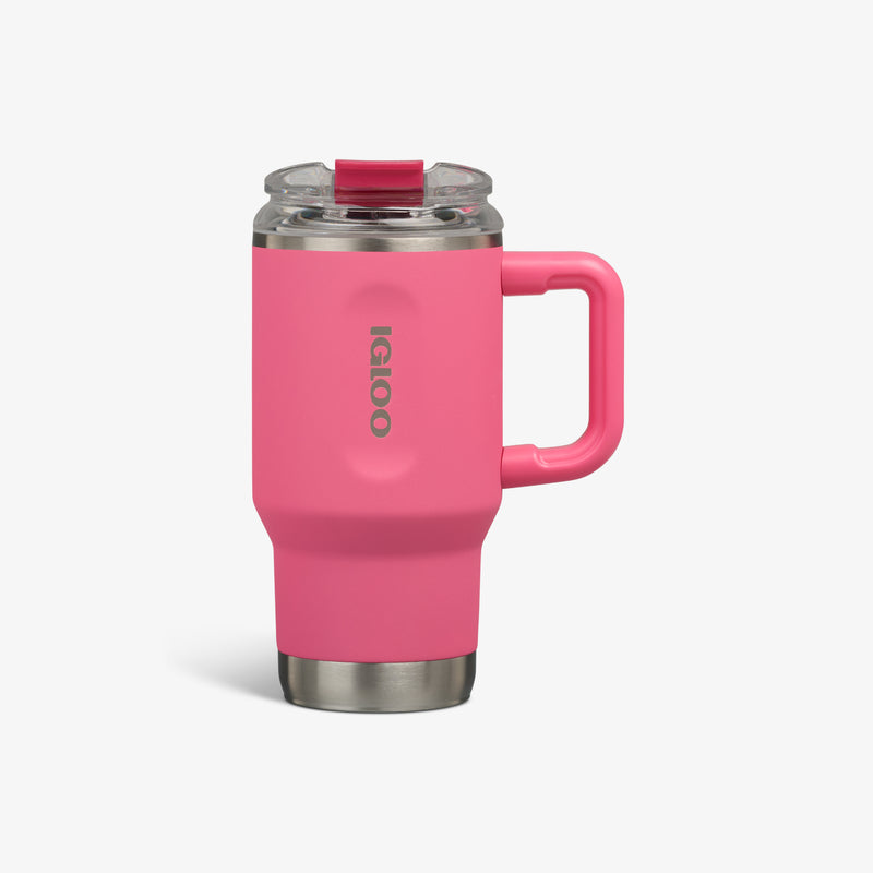 18 Oz Flip ‘n’ Sip Travel Mug - Blue Shale