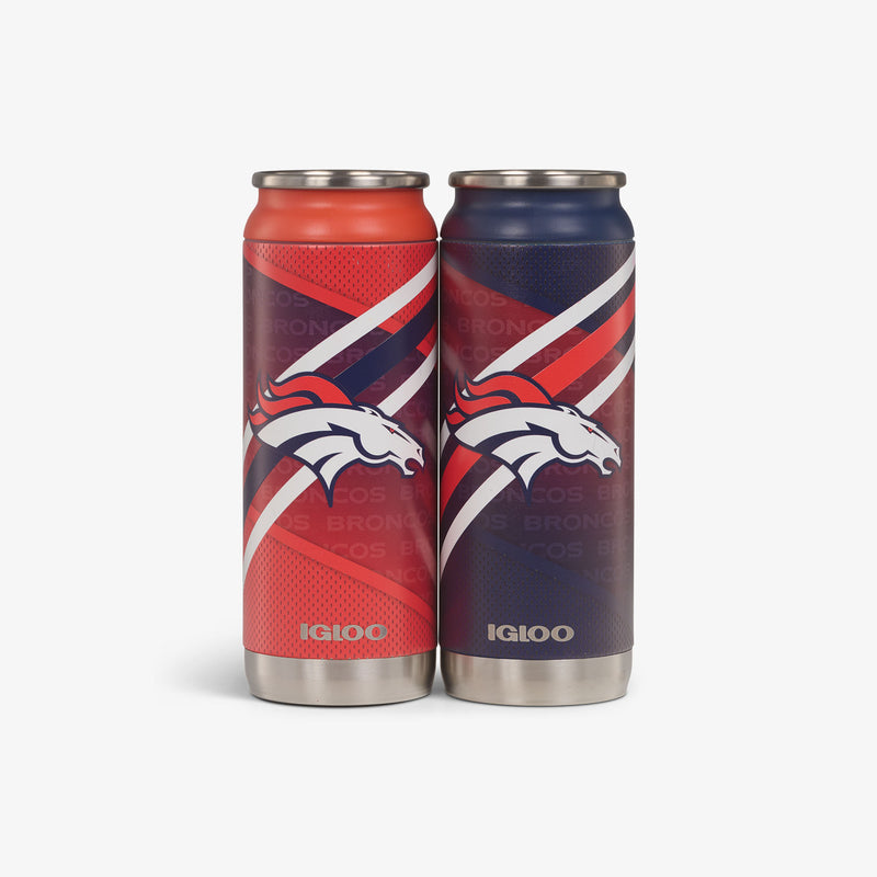 Denver Broncos Home & Away 16 Oz Can 2-Pack