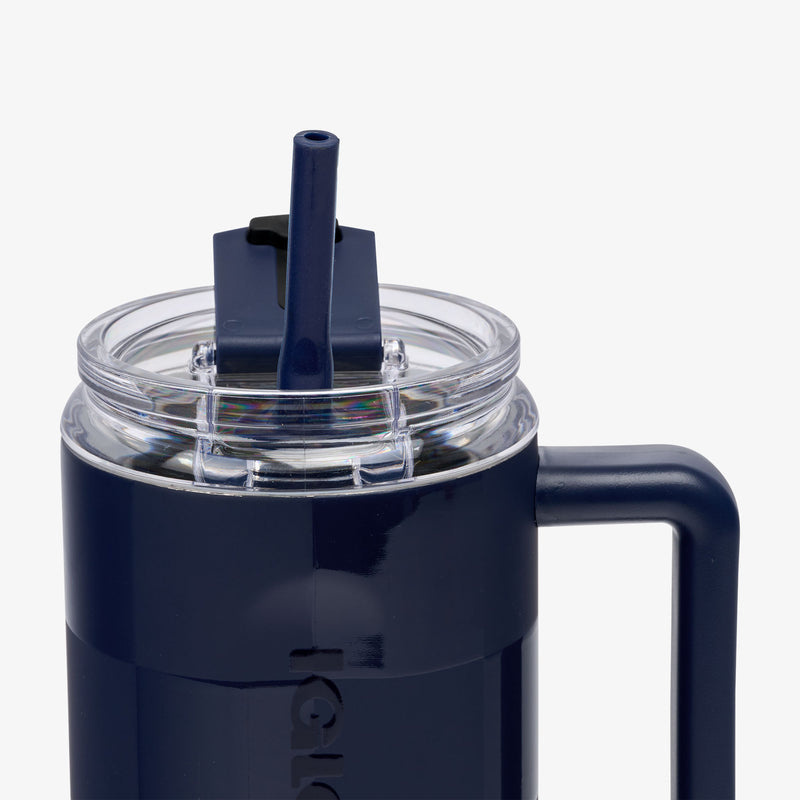 32 Oz Flip ‘n’ Sip Travel Mug - Skeleton Glow