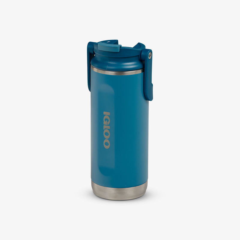 16 Oz Flip ‘n’ Sip Tumbler - Modern Blue