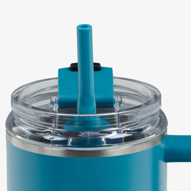 32 Oz Flip ‘n’ Sip Travel Mug - Skeleton Glow