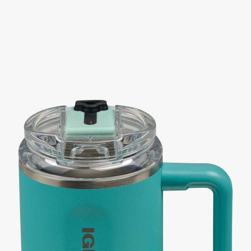 18 Oz Flip ‘n’ Sip Travel Mug - Blue Shale