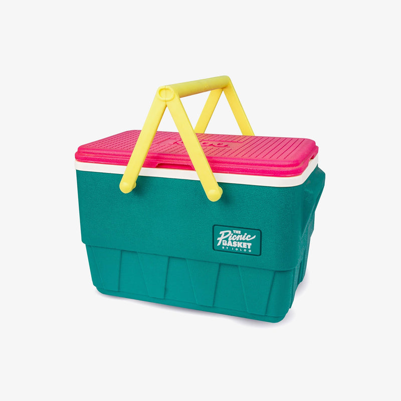 Retro Picnic Basket 25 Qt Cooler - Tutti Frutti
