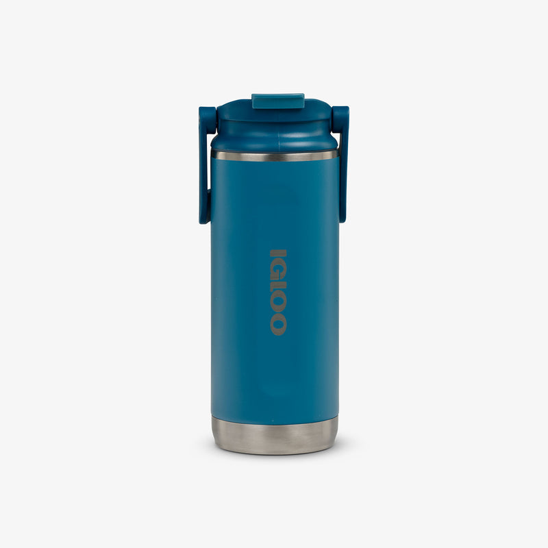 16 Oz Flip ‘n’ Sip Tumbler - Modern Blue