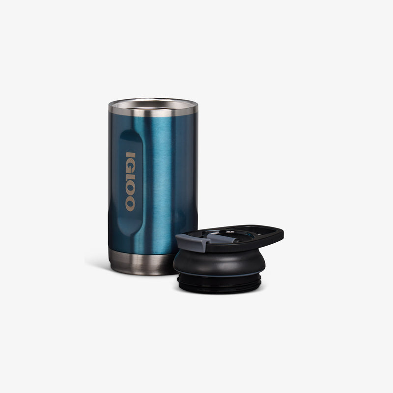 12 Oz Flip ‘n’ Sip Tumbler - Modern Blue