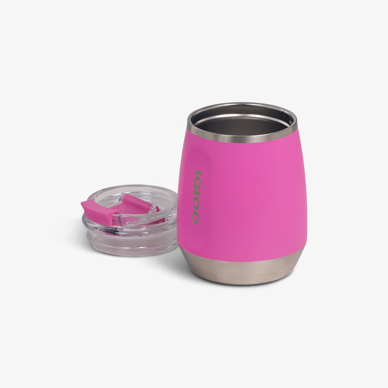 10 Oz Wine Tumbler - Gradient Pink