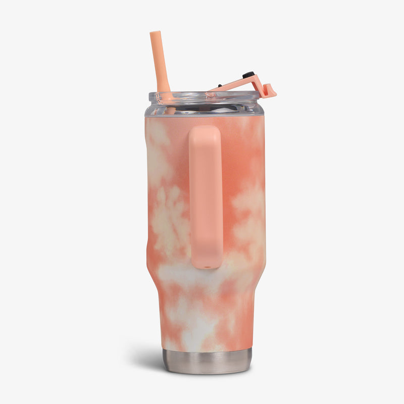 32 Oz Flip ‘n’ Sip Travel Mug - Skeleton Glow