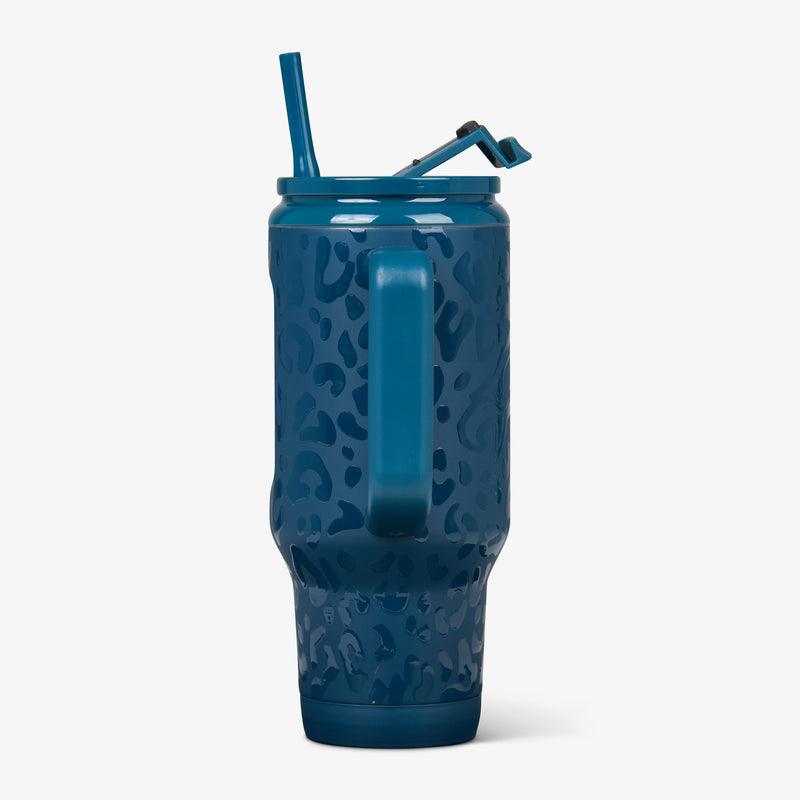 NFL 32 Oz Leopard Flip ‘n’ Sip Travel Mug - Cowboys