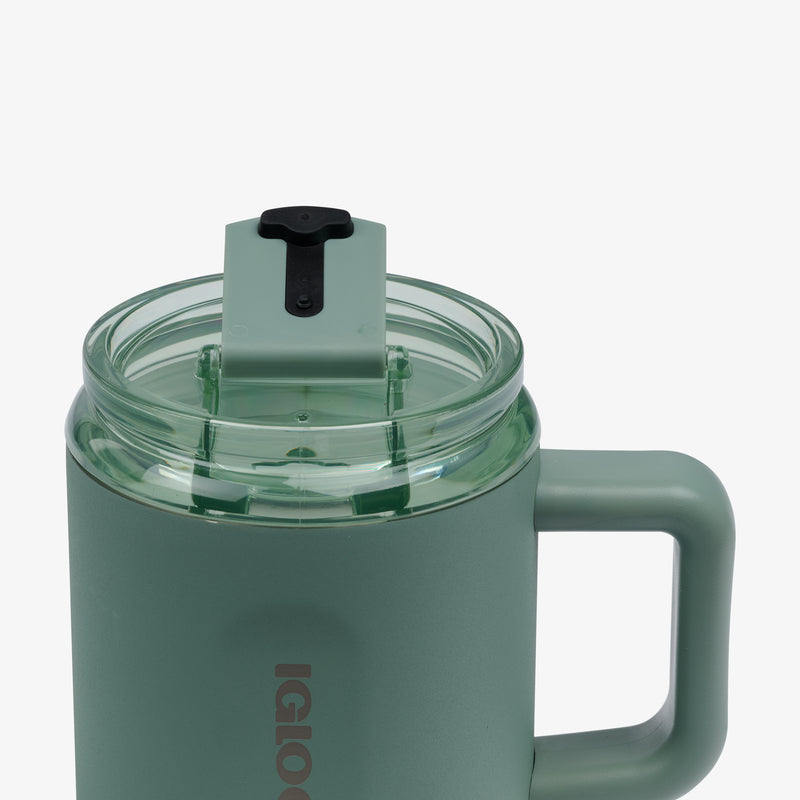15 Oz Ceramic-Lined Coffee Mug - Sage