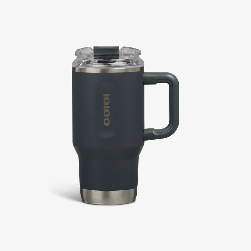 18 Oz Flip ‘n’ Sip Travel Mug - Blue Shale
