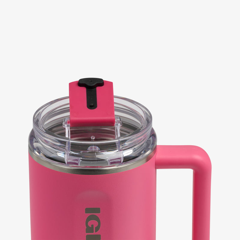 32 Oz Flip ‘n’ Sip Travel Mug - Skeleton Glow