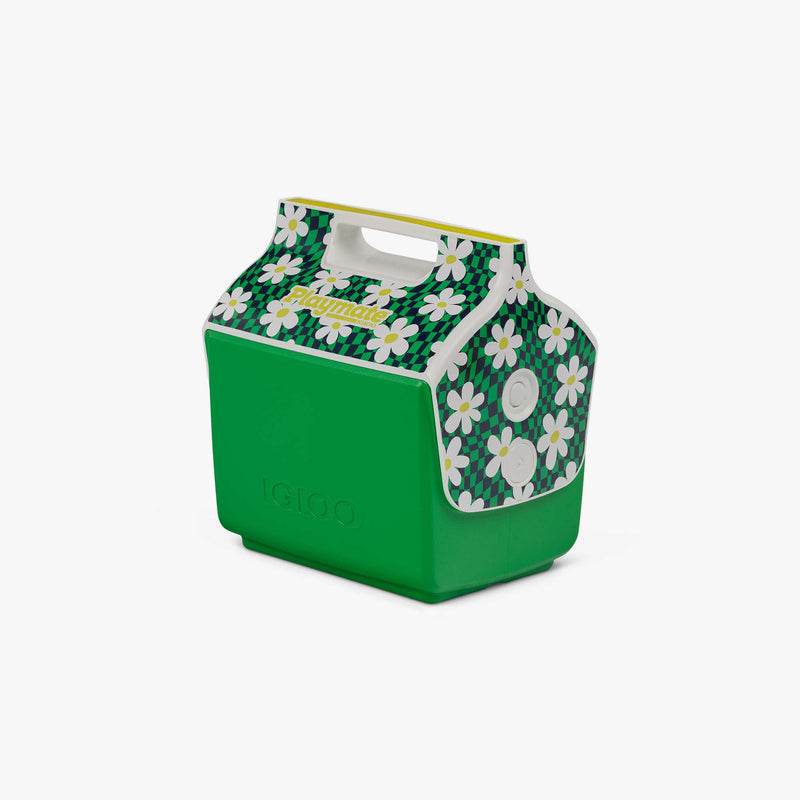 Retro Little Playmate 7 Qt Cooler - Psychedelic Daisy
