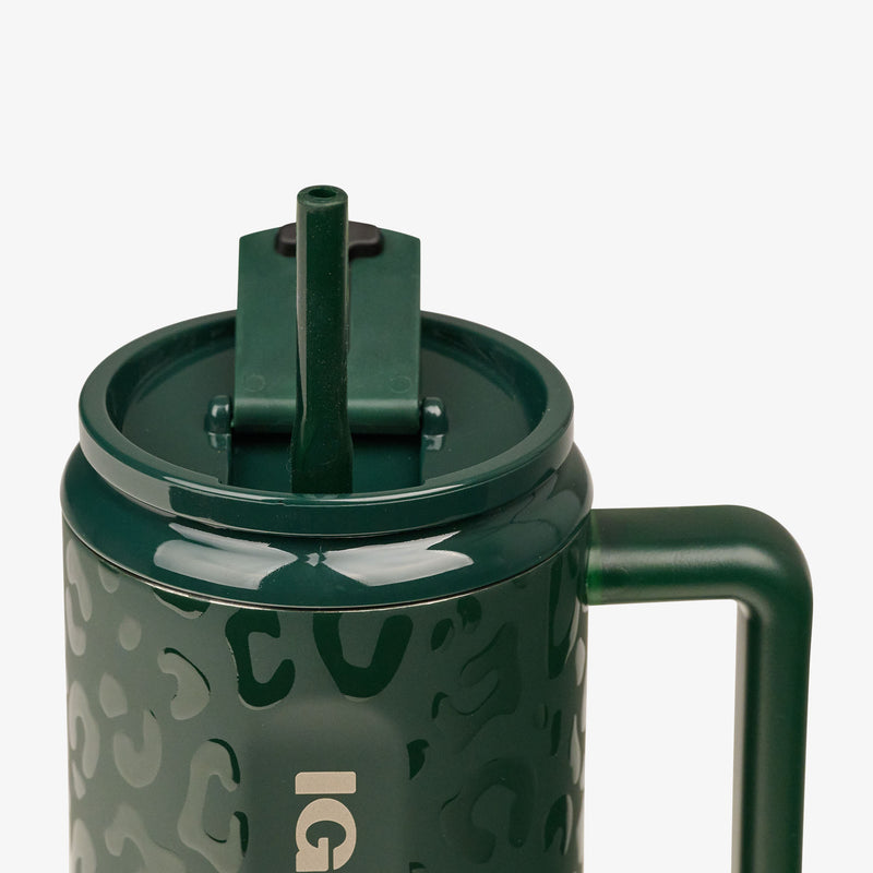 NFL 32 Oz Leopard Flip ‘n’ Sip Travel Mug - Cowboys