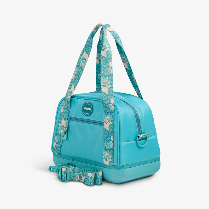 Tag Along Too 12-Can Satchel Cooler - Thrift Pink