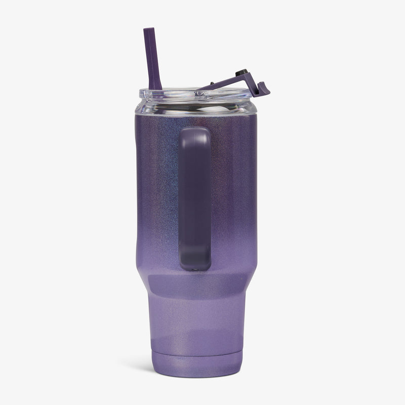 32 Oz Flip ‘n’ Sip Travel Mug - Skeleton Glow