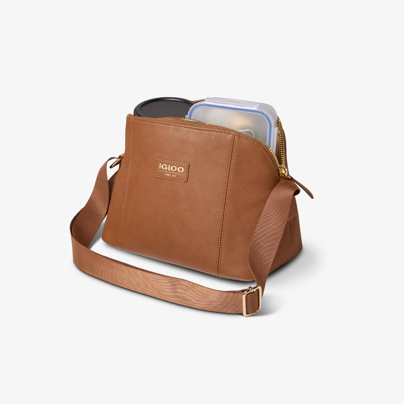 Igloo Luxe® Crossbody Cooler Bag - Cognac