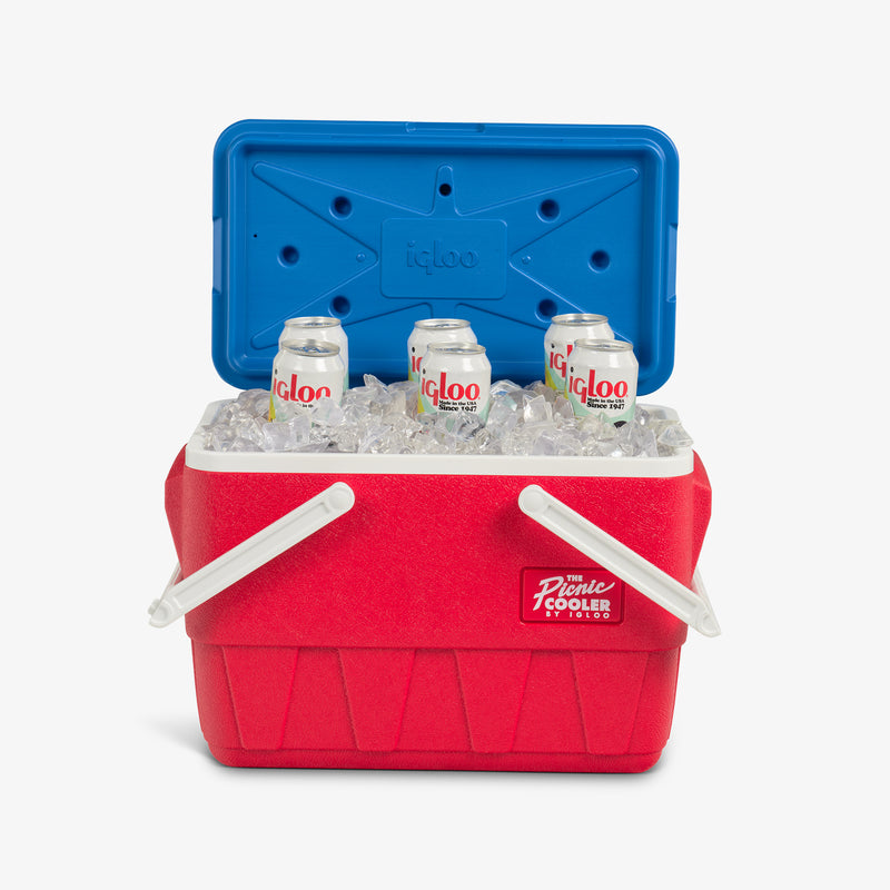 Retro Picnic Basket 25 Qt Cooler - Tutti Frutti